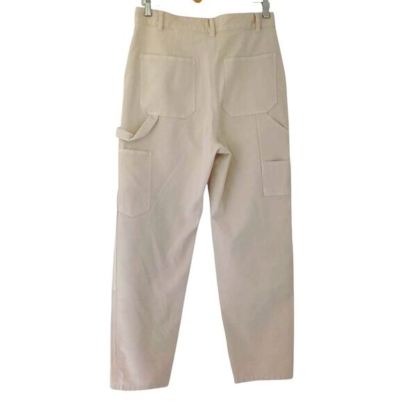 Wilfred Free Women's Pants Brennan Utility Carpenter Cargo Double Knee High Rise - Picture 2 of 10